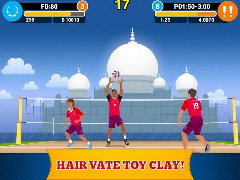 Taj Volley Champs Gameplay Taj Volley Champs Game Screenshot